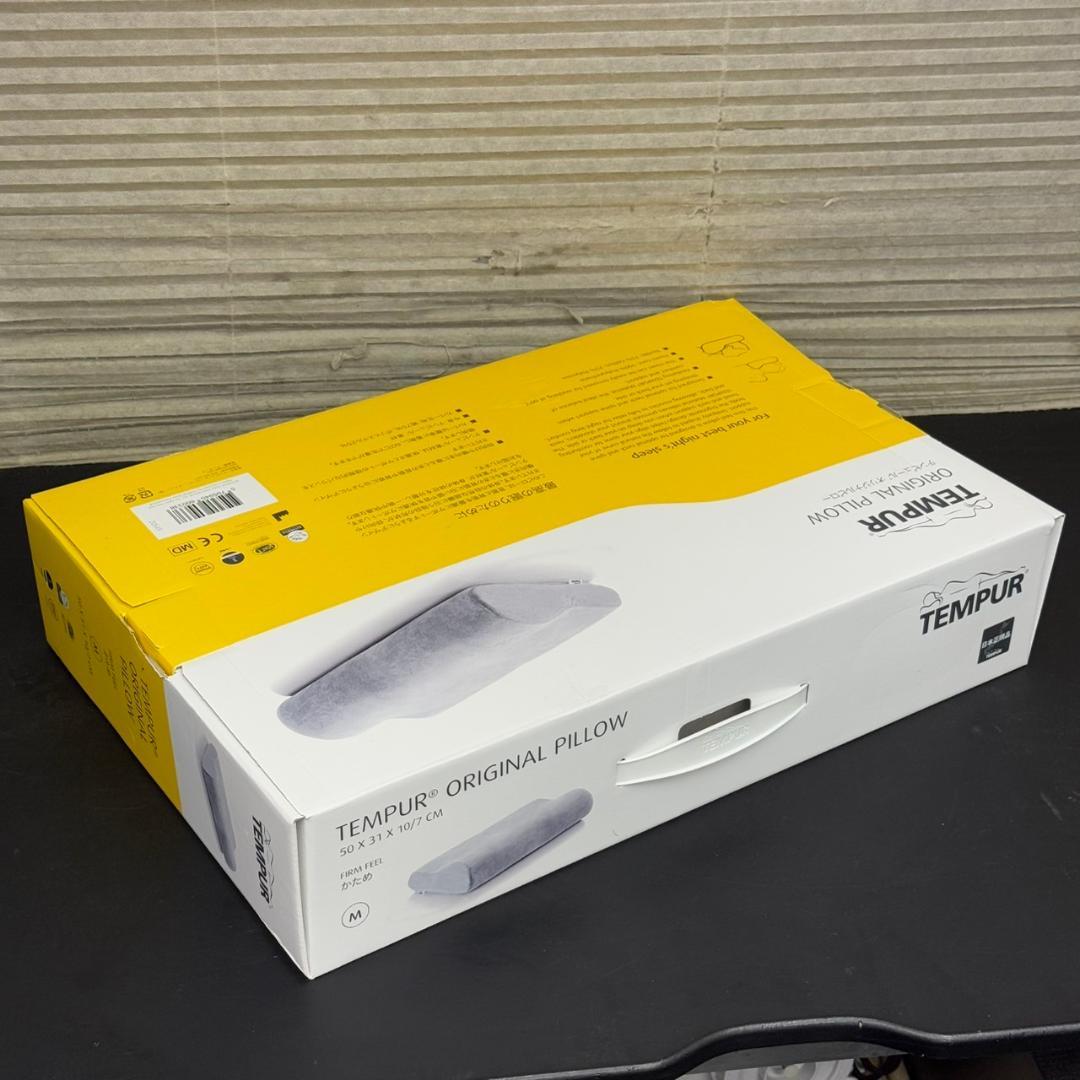 ☆未使用　テンピュール　オリジナルピロー　かため　M　TEMPUR