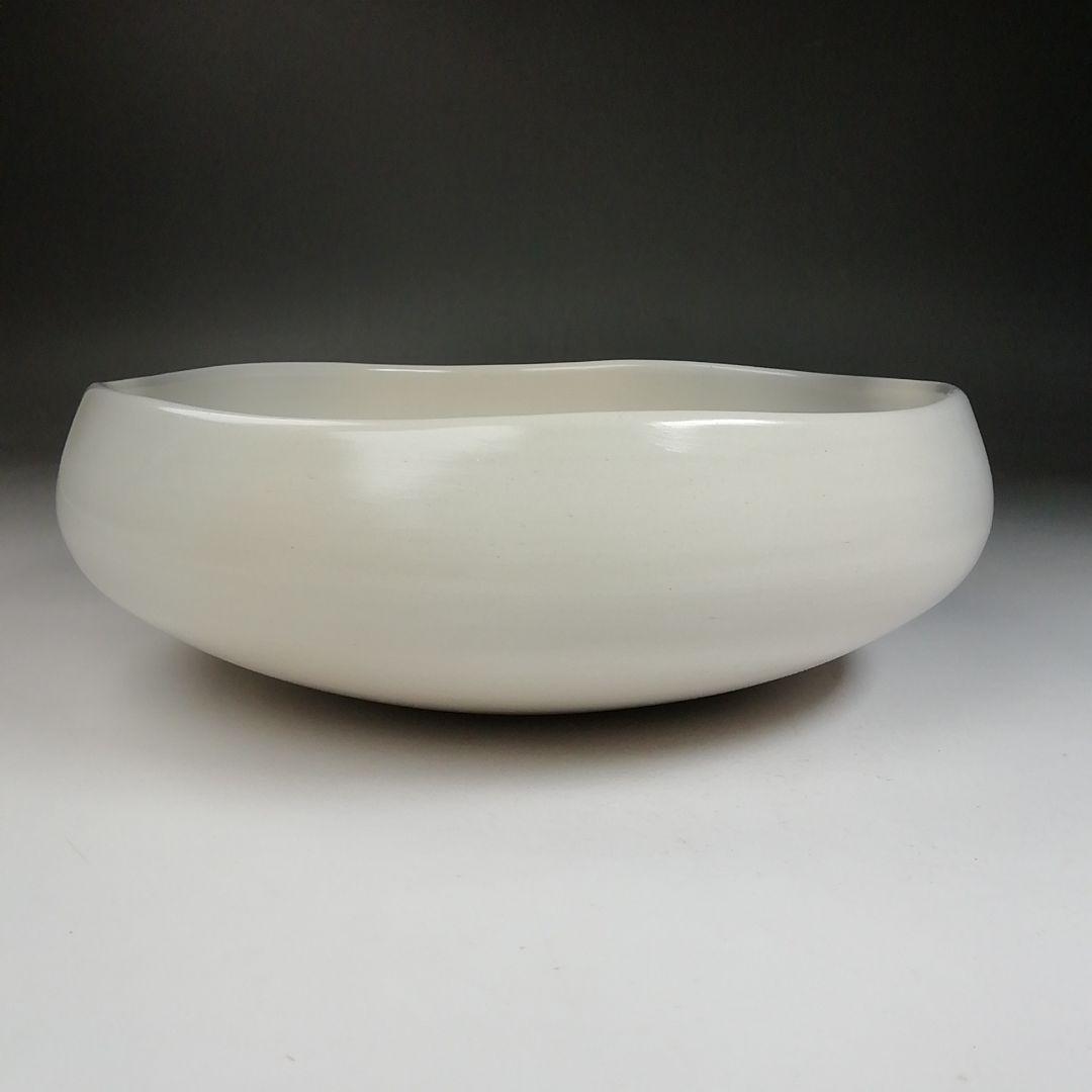 T706 灰器 『雲華焼』『桂窯 寄神崇白 造』 共箱 茶道具