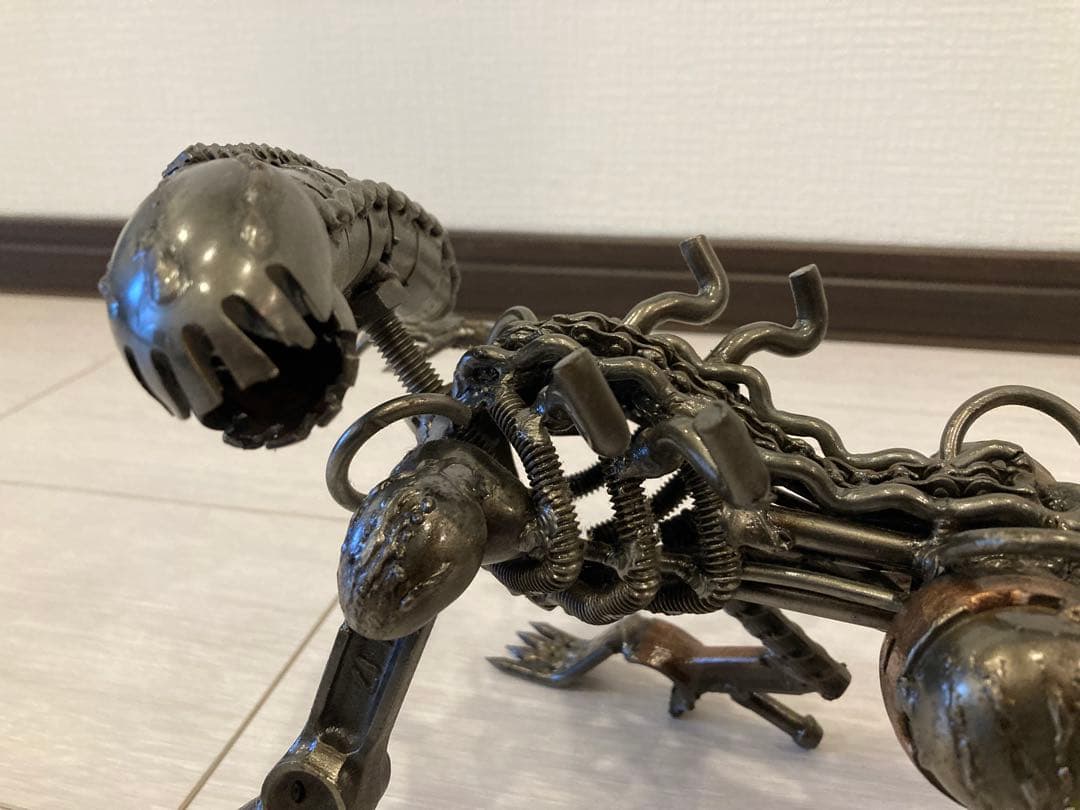 希少　一点物　エイリアン　フィギュア　鉄製　アイアンアート