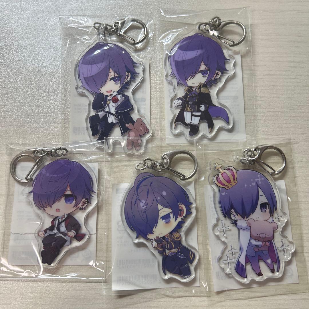 ゆきむら。 アクリルキーホルダー 5個セット - メルカリ