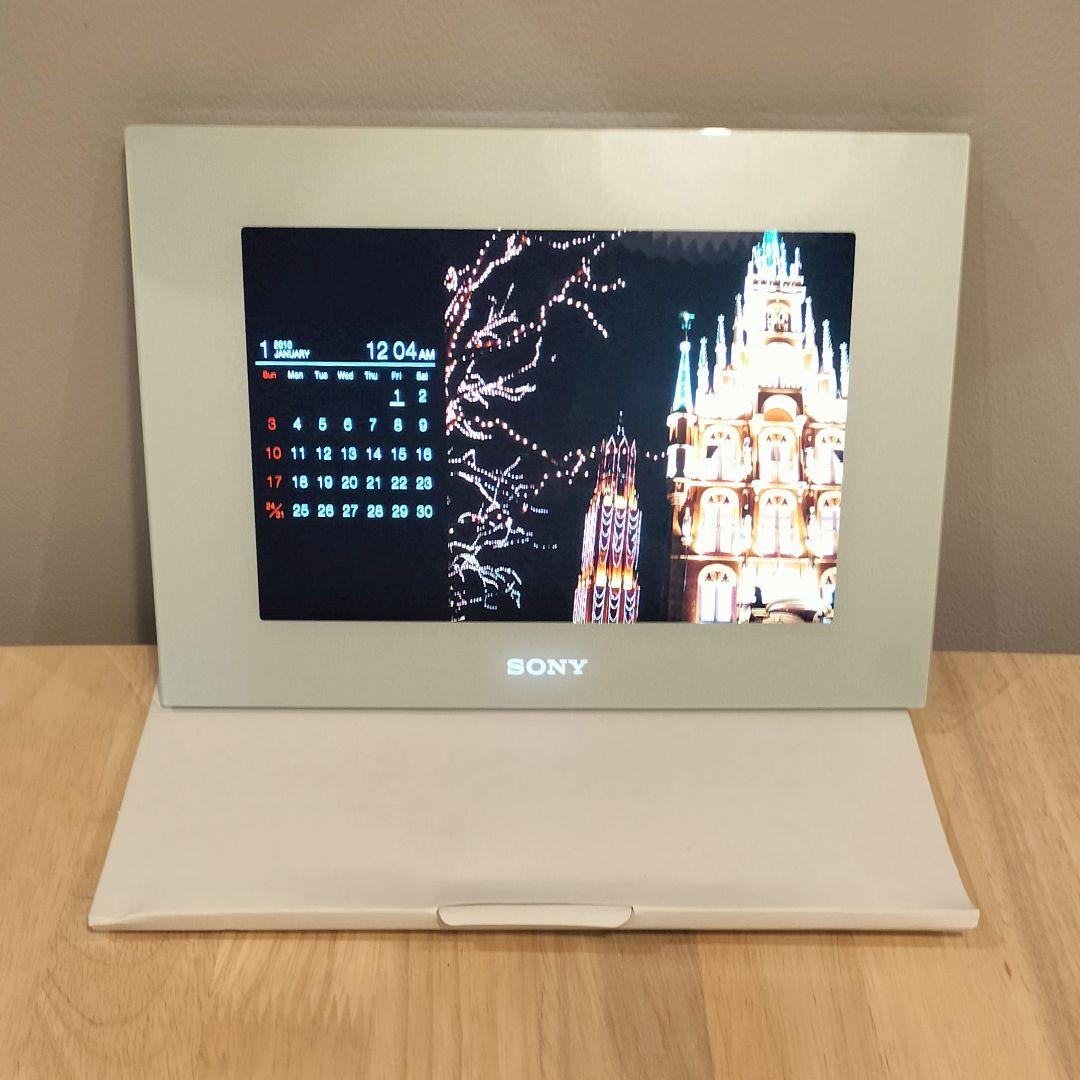 動作確認済み　ほぼ未使用　デジタルフォトフレーム　SONY DPF-XR100
