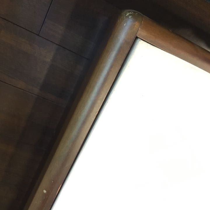 ベッドフレーム　セミダブル　ウォルナット？