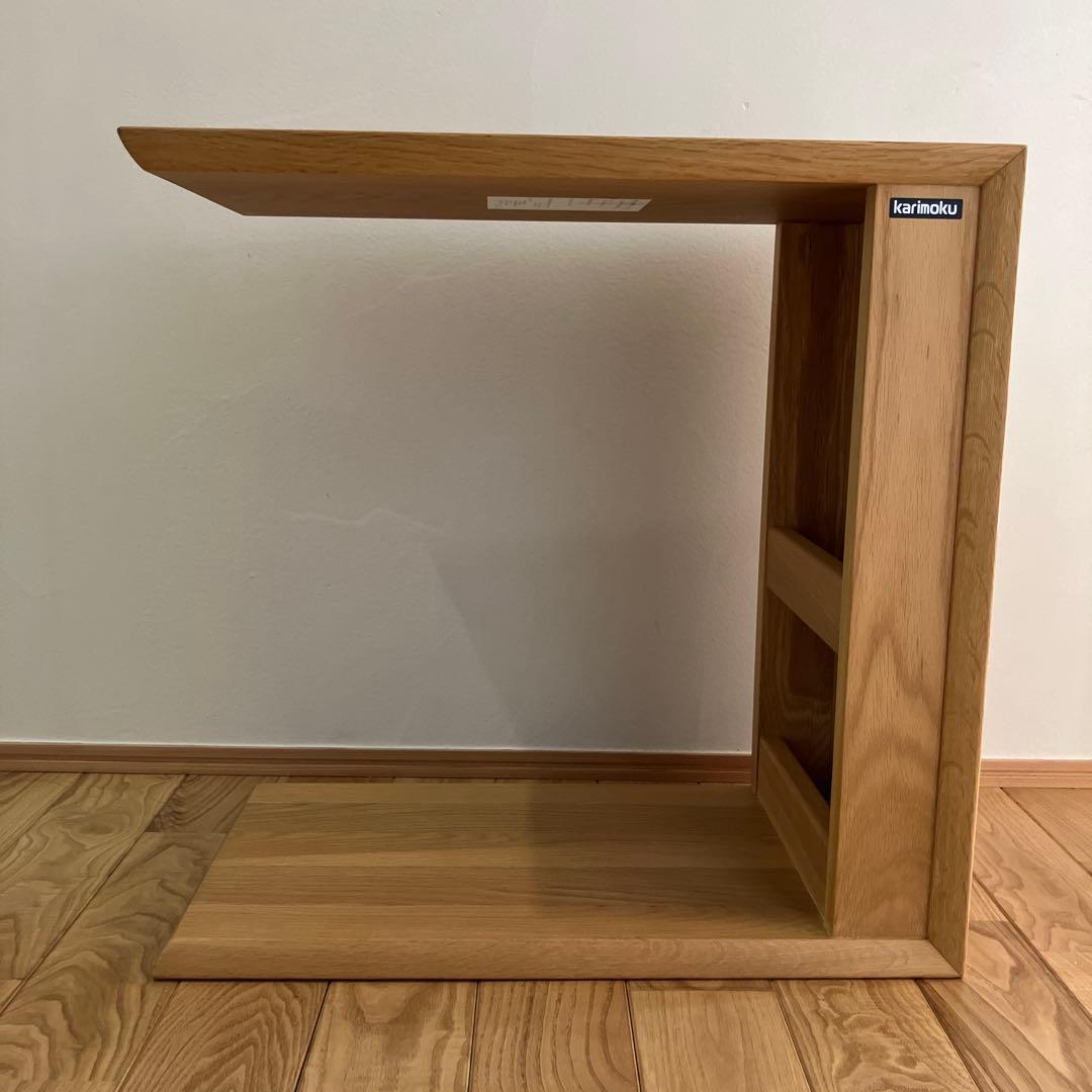 カリモク TU1752 オーク材 サイドテーブル karimoku ②