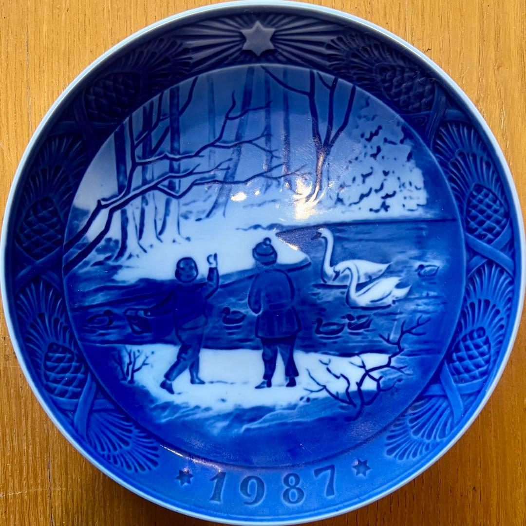 ⭐️美品✨希少品❗️ロイヤルコペンハーゲン/イヤープレート/ヴィンテージ6枚セット❗️