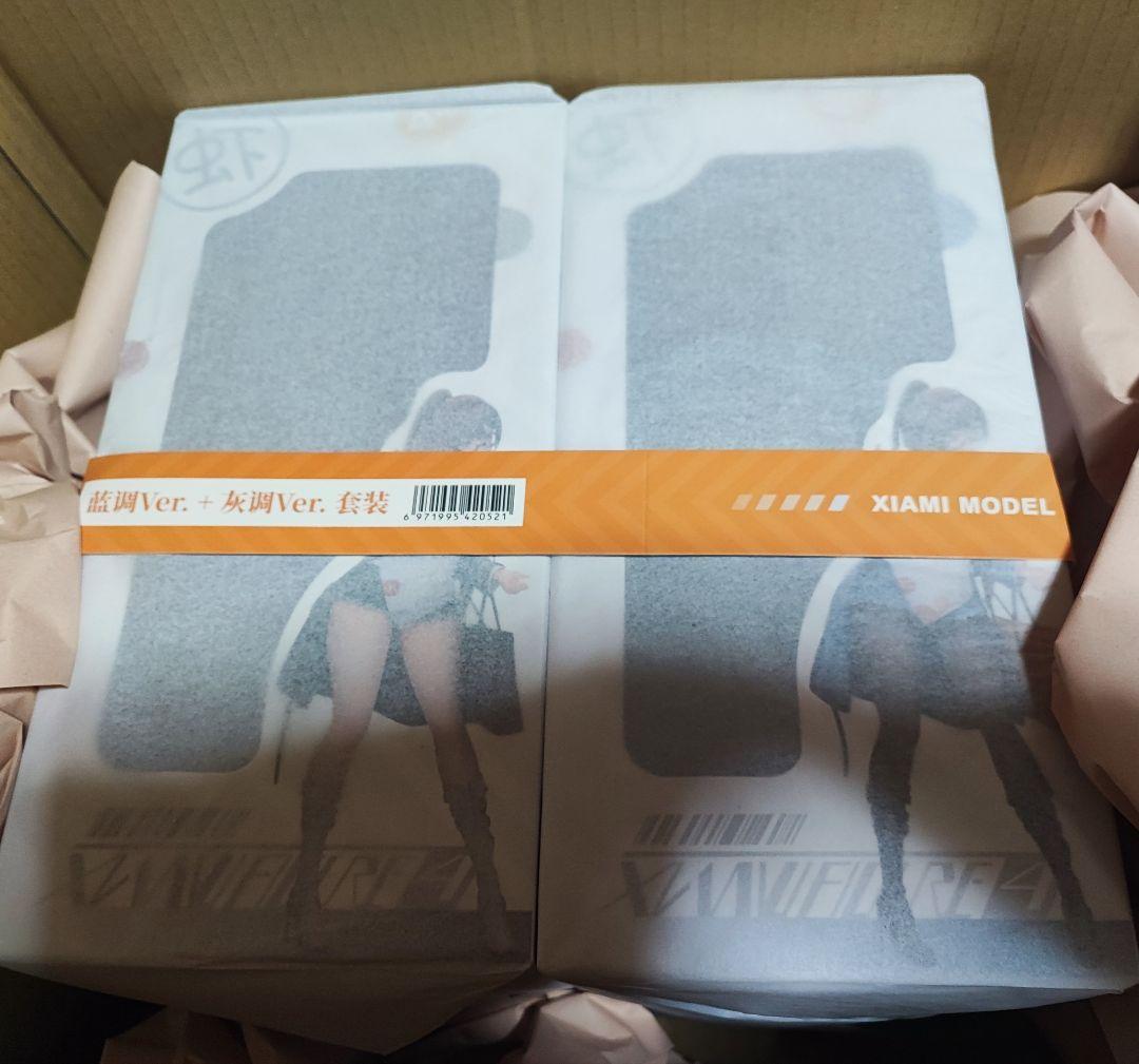 APEX × 蝦米大模王 XIAMI フィギュア 色違い　2種セット