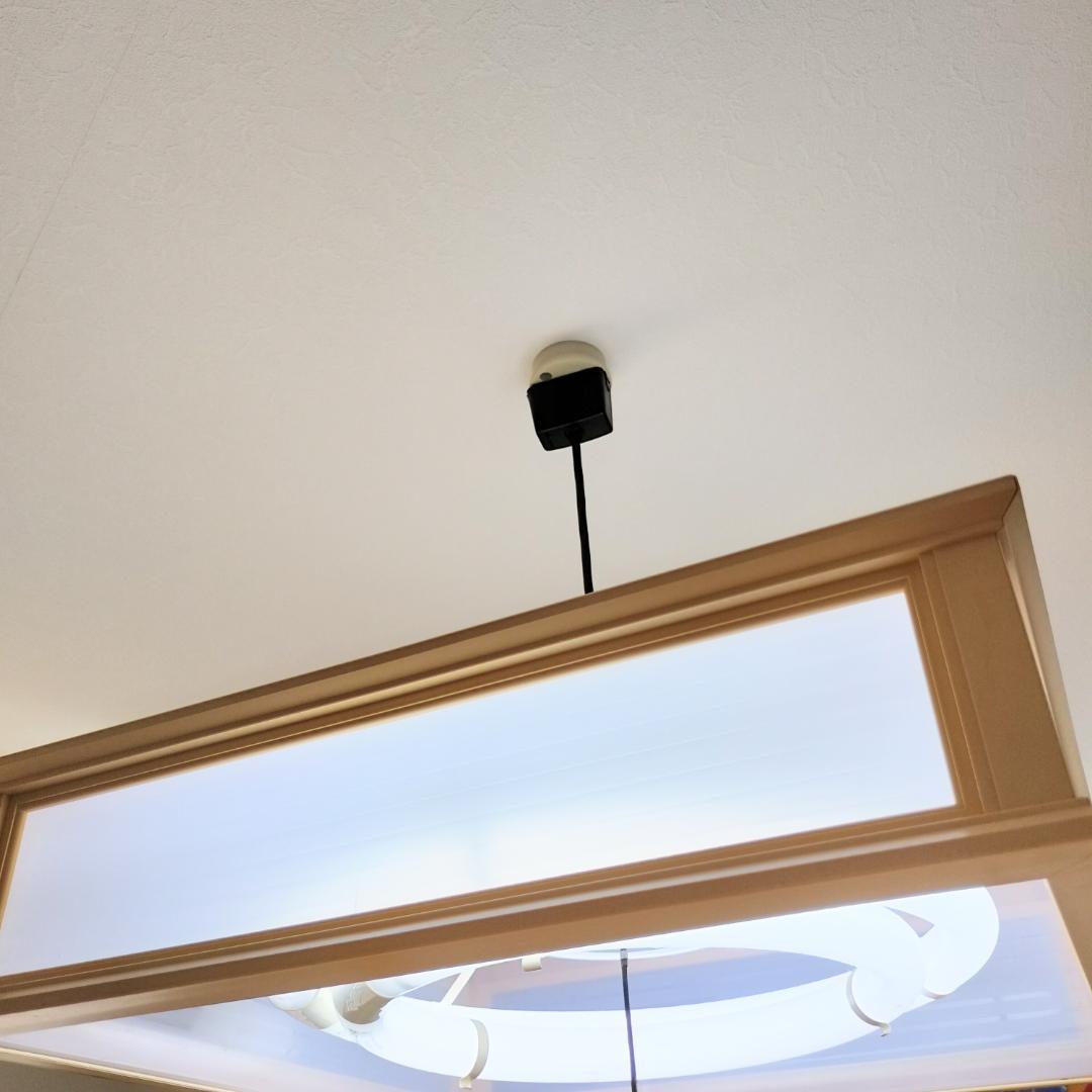 5 昭和レトロ 和風蛍光灯天井照明 ナショナル 和室ペンダントライト