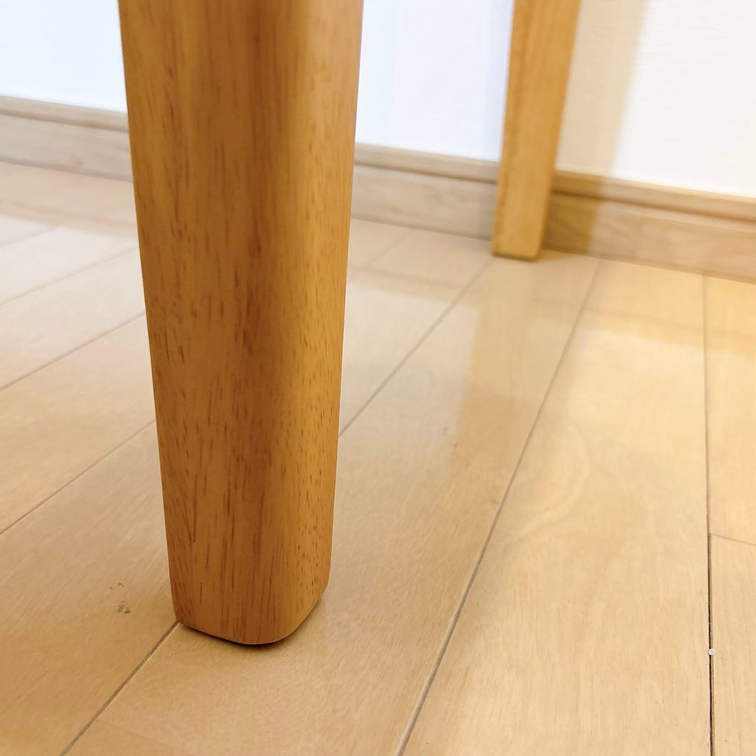 【美品】ベルメゾン パソコンデスク 木製 ナチュラル 学習机 120×50 cm