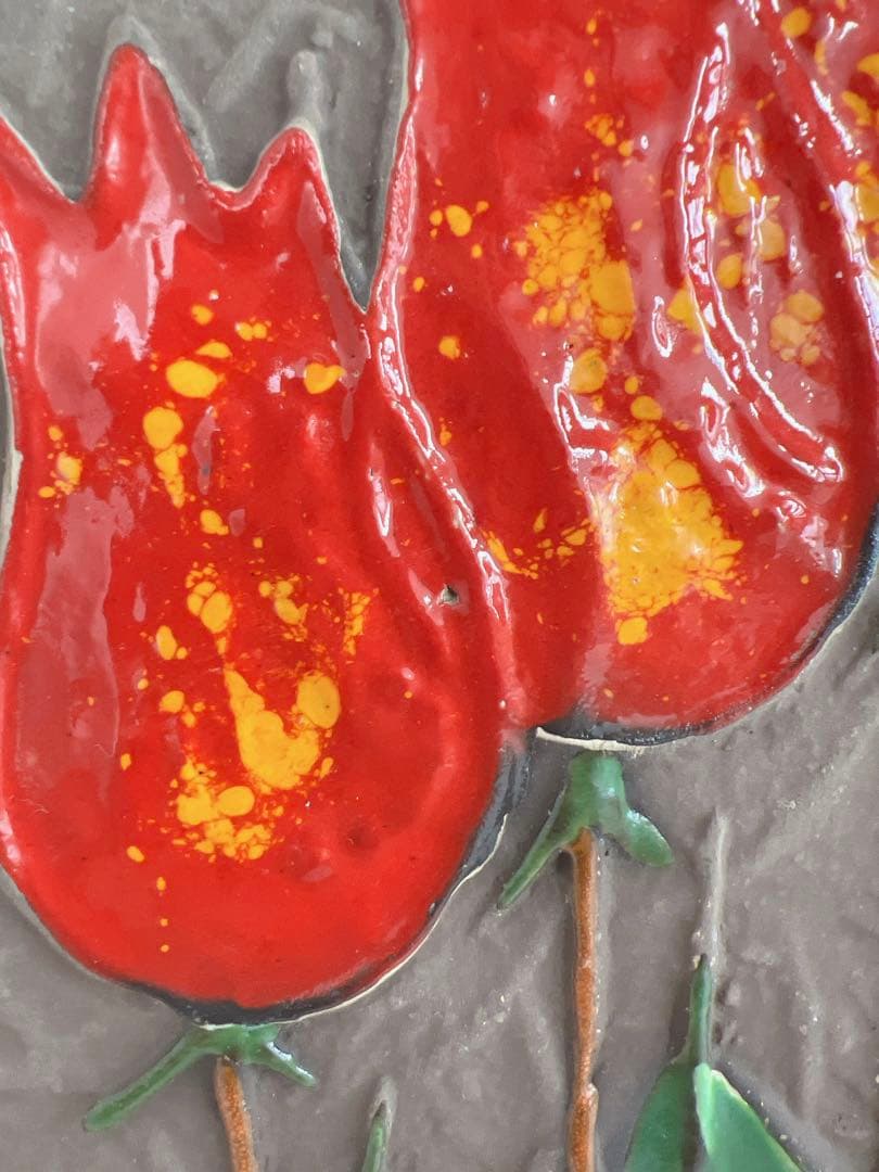 Gefle/Upsala Ekeby＊Tulip＊Pottery art・*