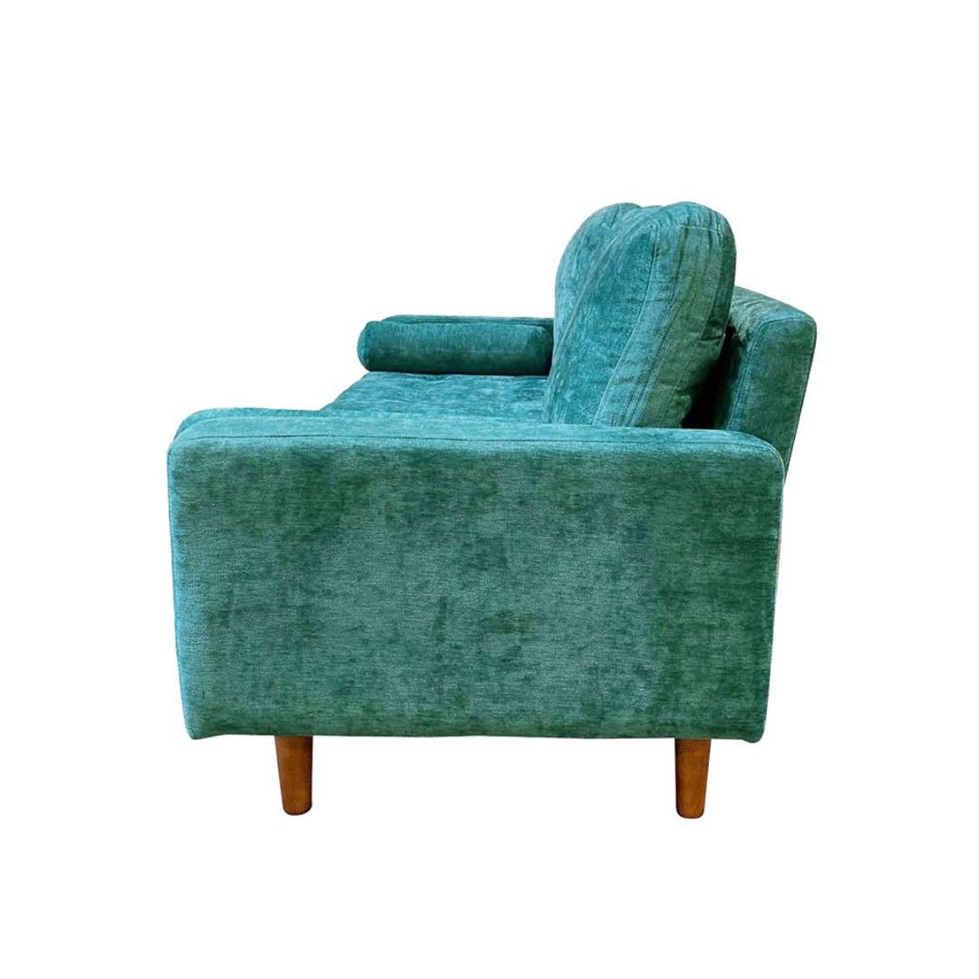 【NOCE】ベルベット調　3人掛け　ソファ