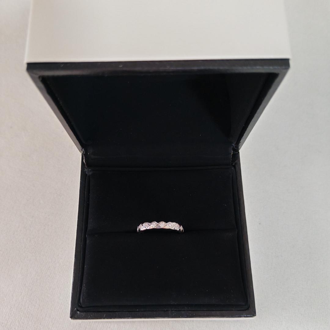 ホワイトゴールド ココクラッシュ リング・指輪