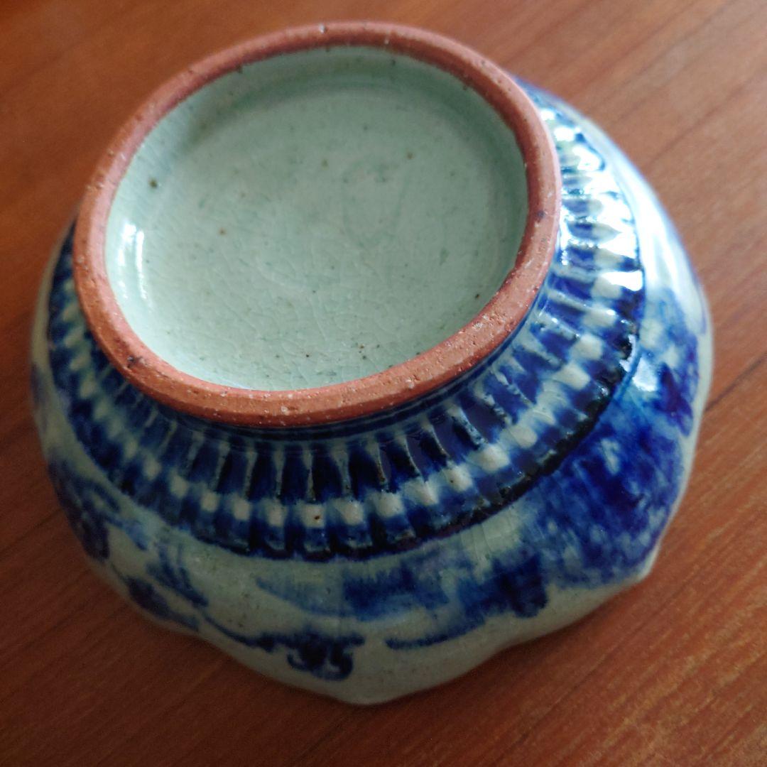 イムサエムさん　染付八角中鉢