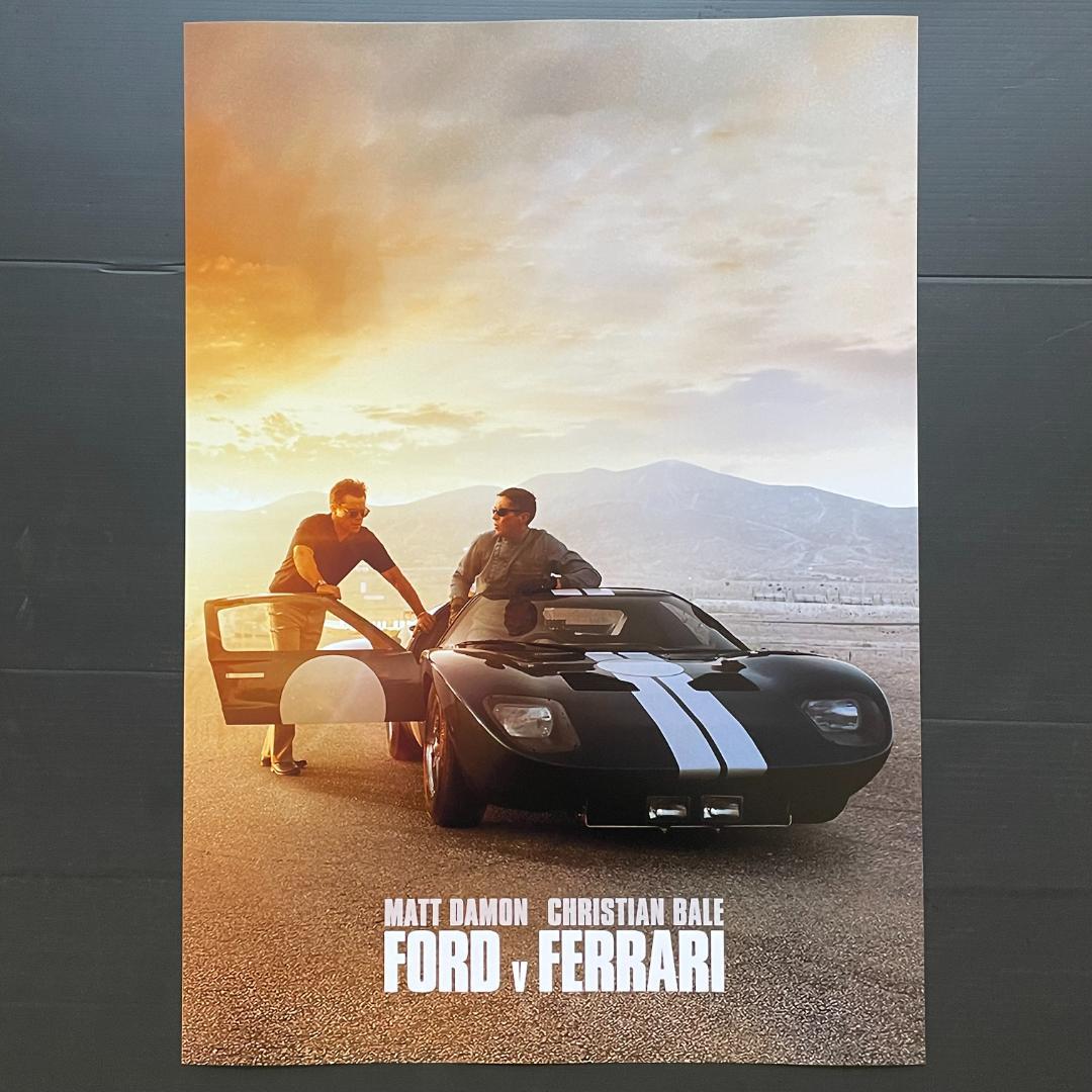 ポスター『フォードvsフェラーリ』（Ford v Ferrari）#3 - メルカリ