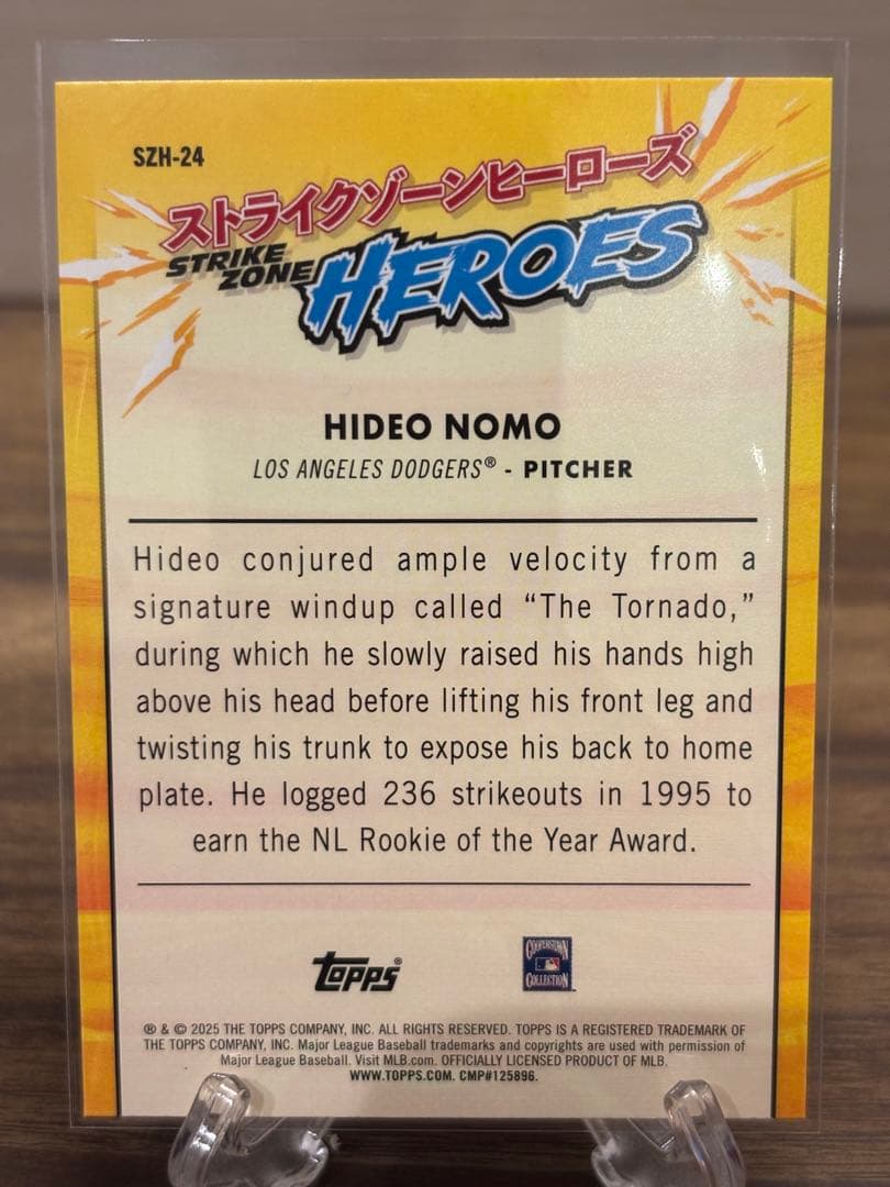 ☆*☆様 野茂英雄 topps UPDATE JAPAN Edition 限定イ - メルカリ
