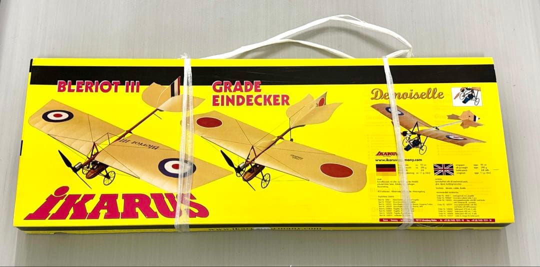 (希少)IKARUS Bleriot III プラモデル・ラジコン飛行機