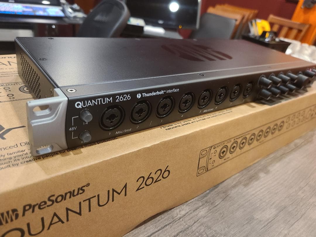 DTM・DAW PreSonus Quantum 2626 Thunderbolt3