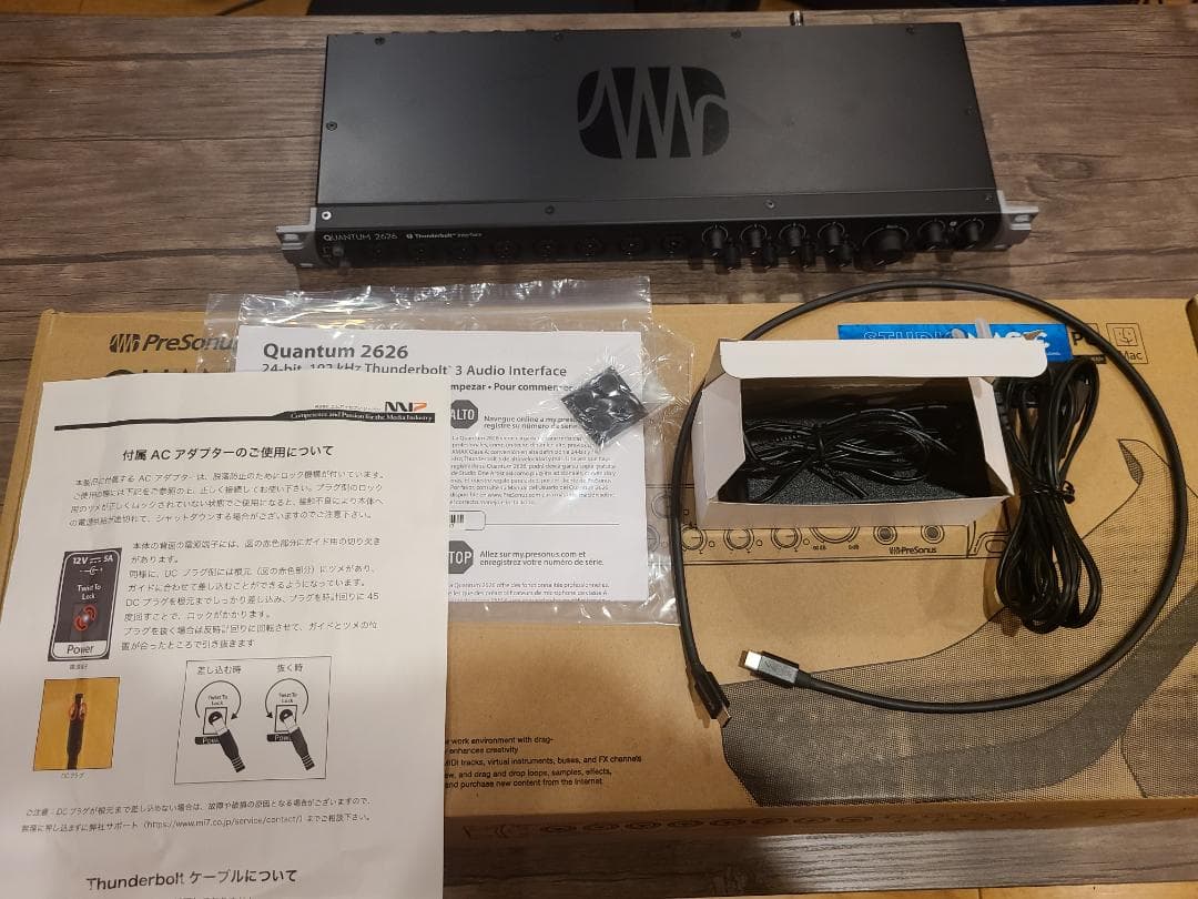 DTM・DAW PreSonus Quantum 2626 Thunderbolt3