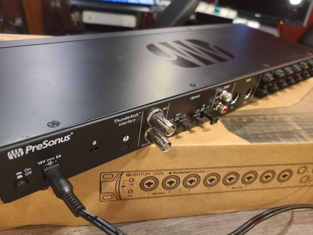DTM・DAW PreSonus Quantum 2626 Thunderbolt3