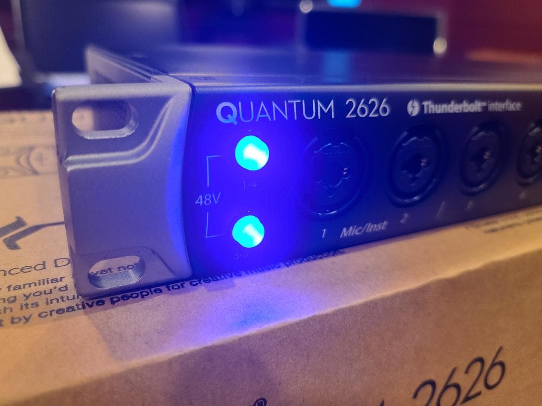 DTM・DAW PreSonus Quantum 2626 Thunderbolt3