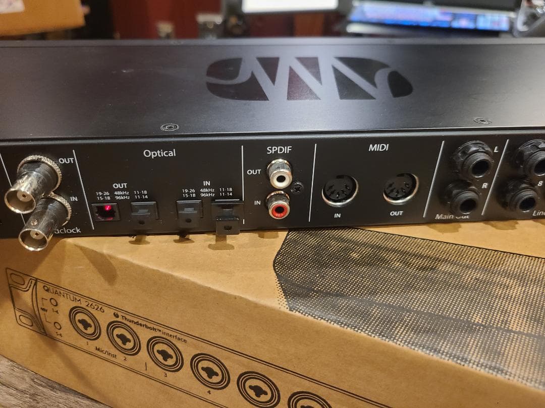 DTM・DAW PreSonus Quantum 2626 Thunderbolt3