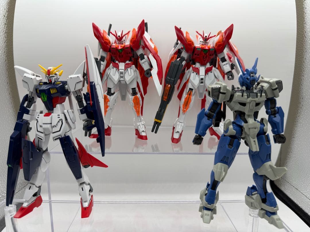 HG 1/144 シアクアンタ、ダブルオー ビルド系 ガンプラまとめ売り