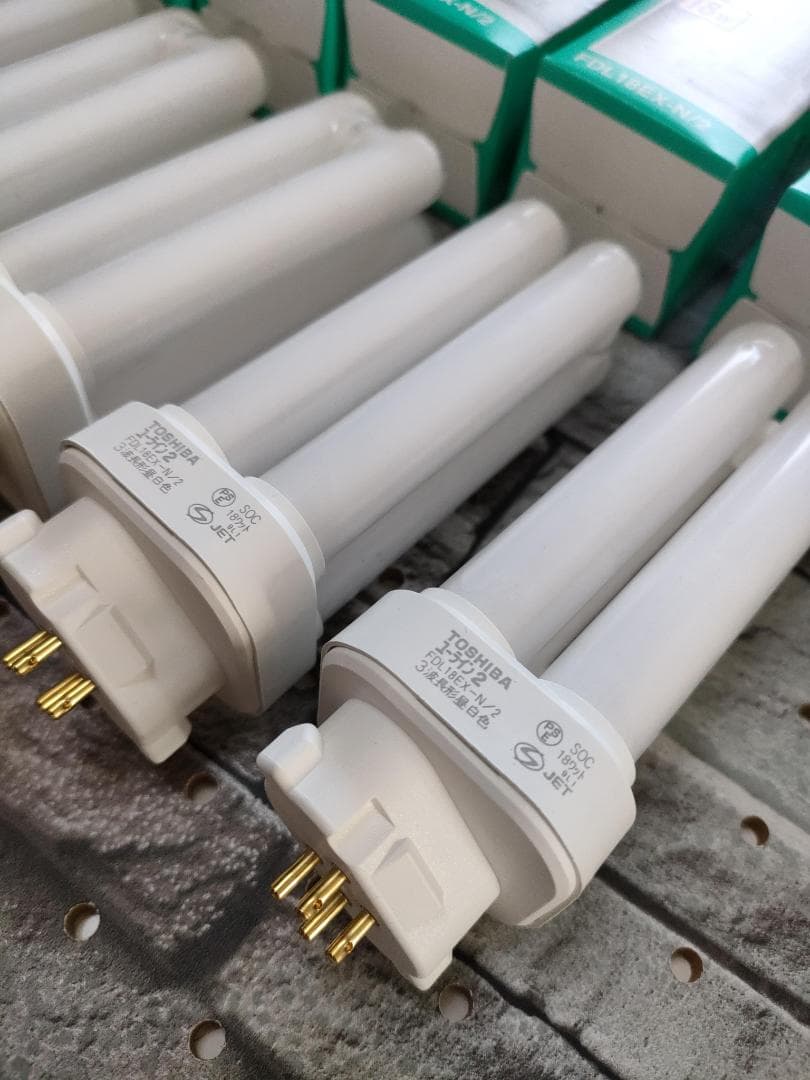 東芝TOSHIBA ユーラインFDL18EX-N/2 18W 7個セット - メルカリ