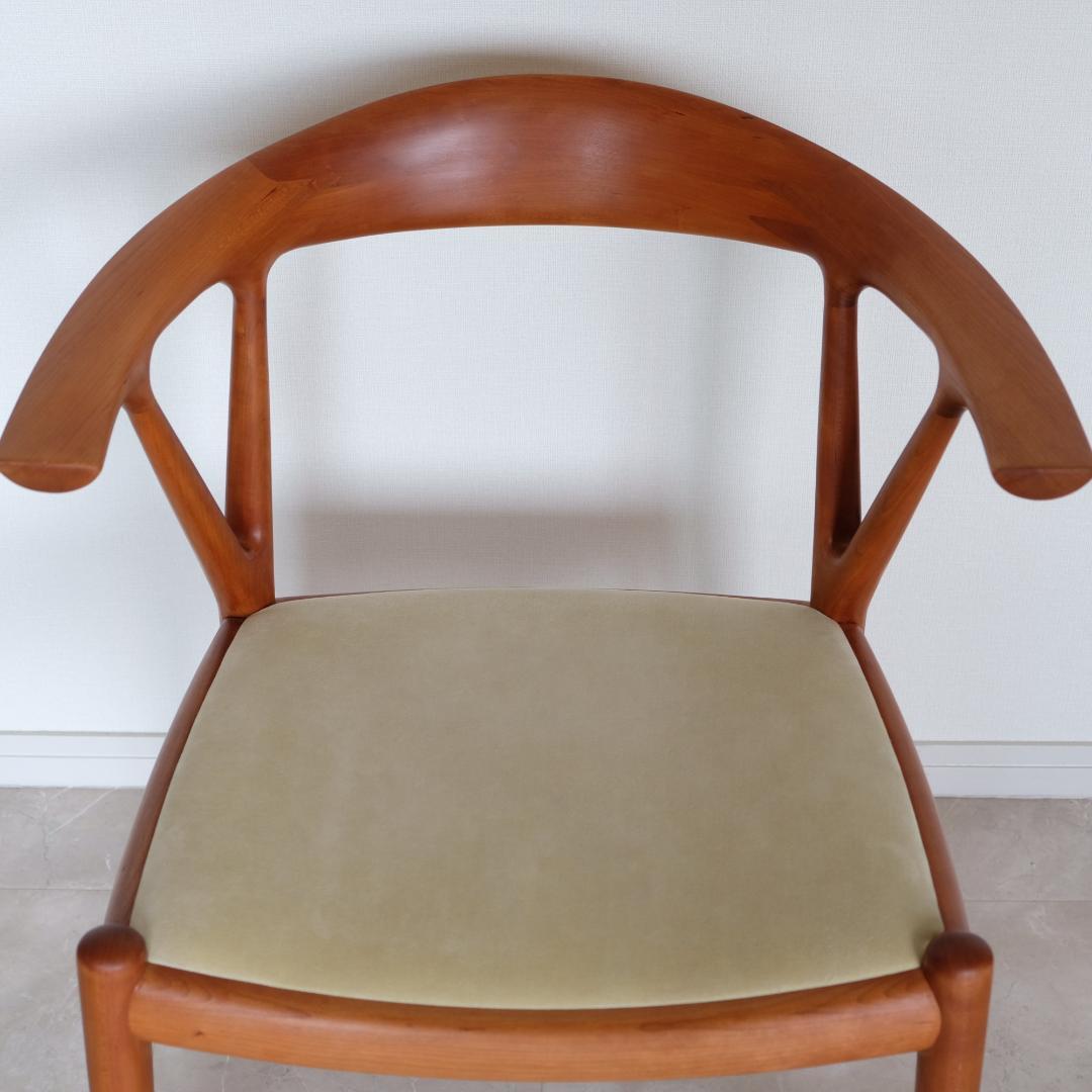 k*2様 【美品｜メンテ済み】Vチェア 家具蔵（KAGURA） チェリー材②