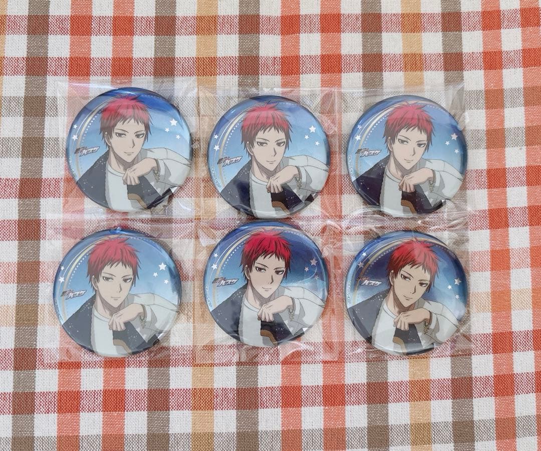 黒子のバスケ 黒バス 缶バッジ 赤司征十郎 - メルカリ