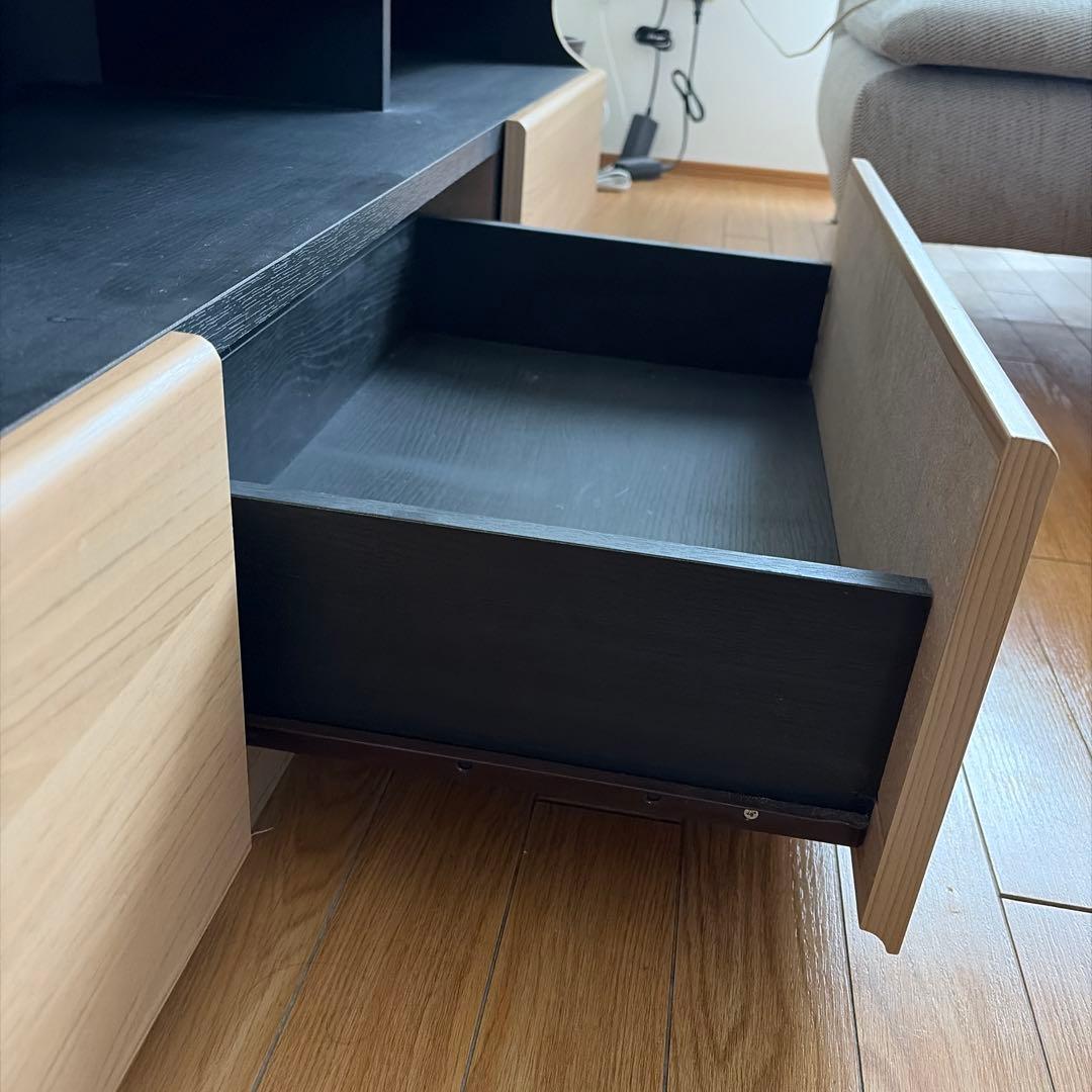 【1/31まで】テレビ台 幅178cm 高さ40cm ナチュラルブラウン