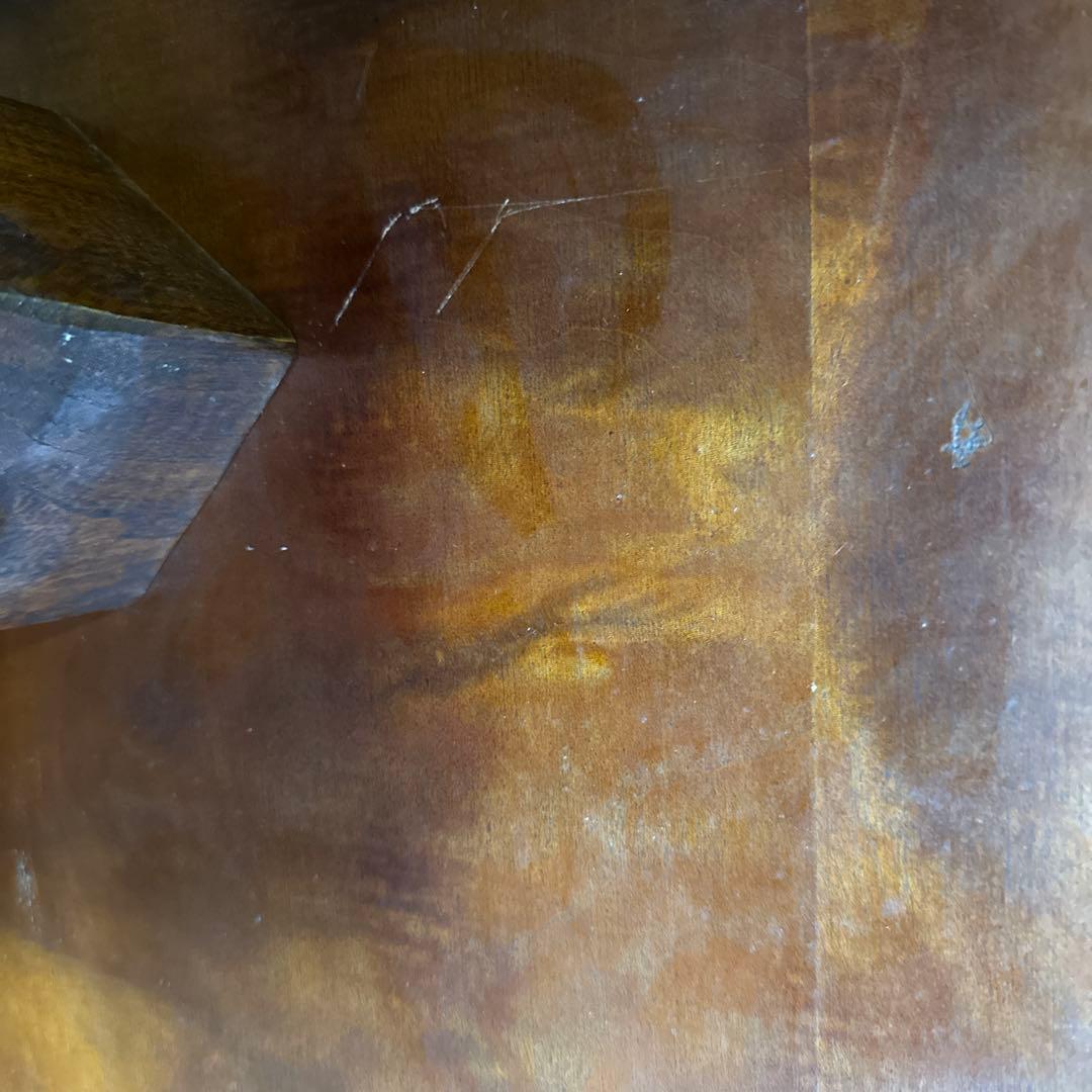 天然木　一枚板座卓