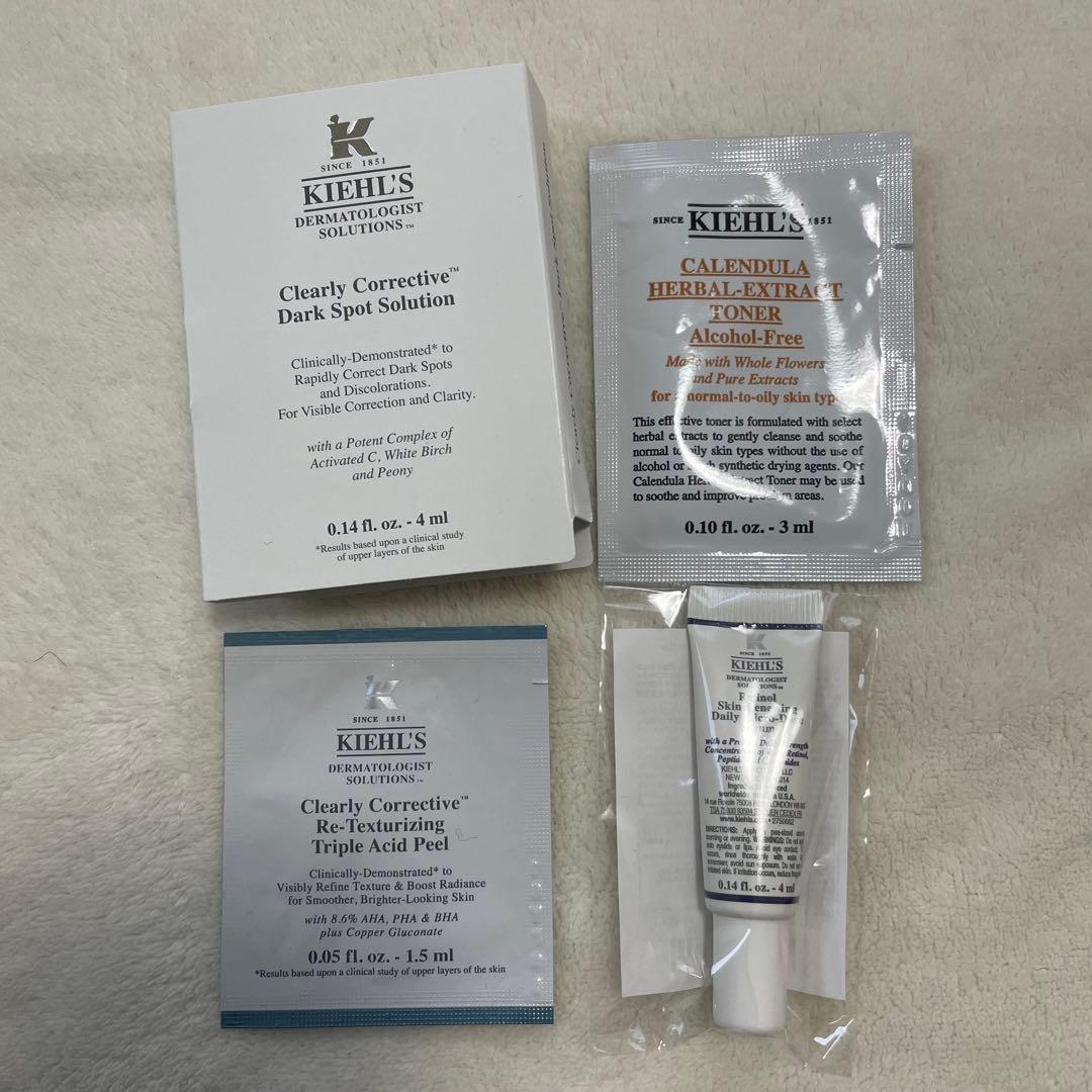 キールズ　クリアリーブライトエッセンス ホリデーセット