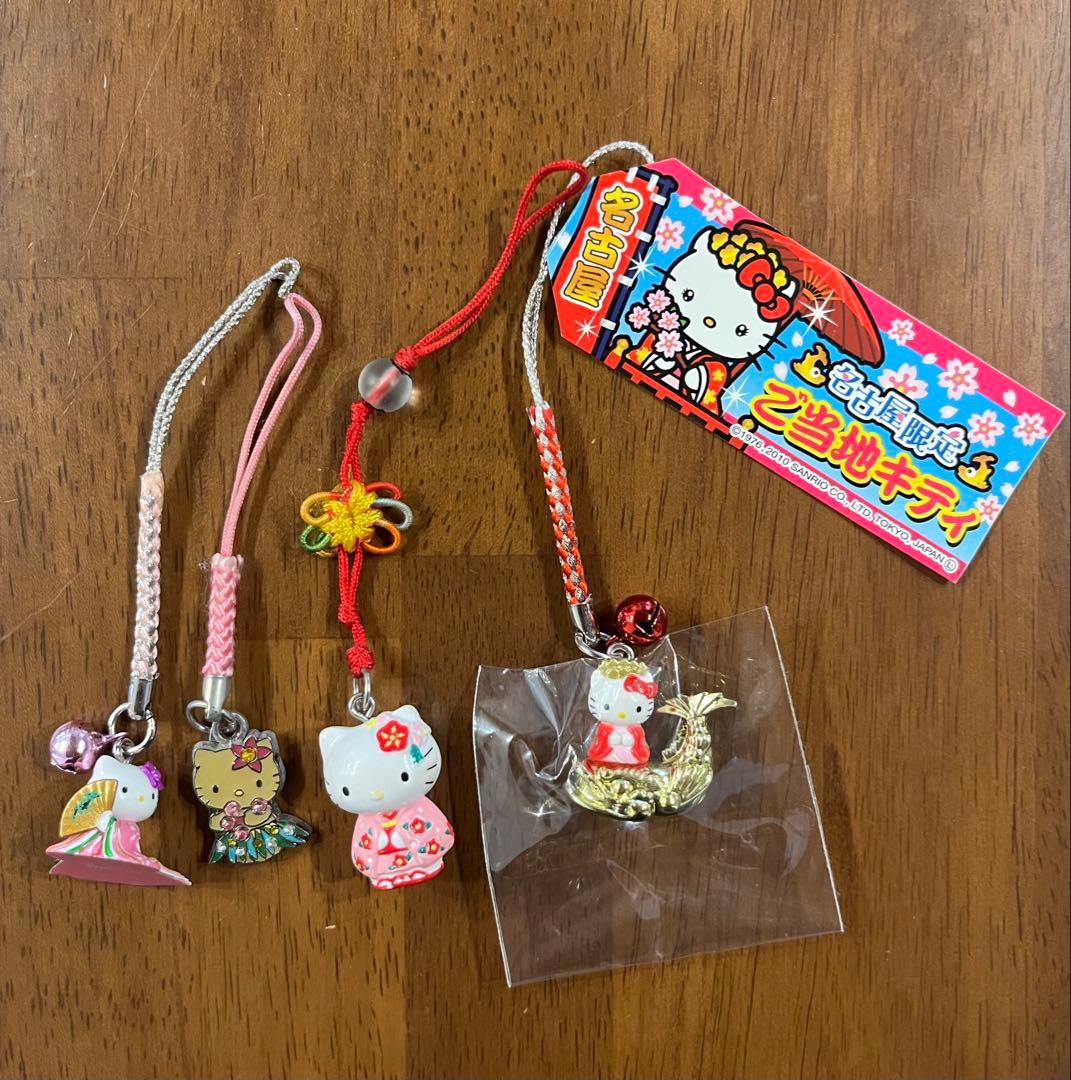 ハローキティ ストラップ 4個セット - メルカリ