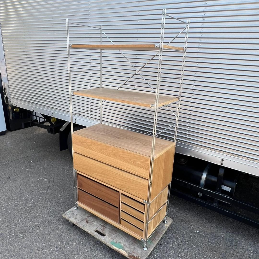 無印良品 スチールユニットシェルフ ③ 引出付 W85cm 収納棚 N0759
