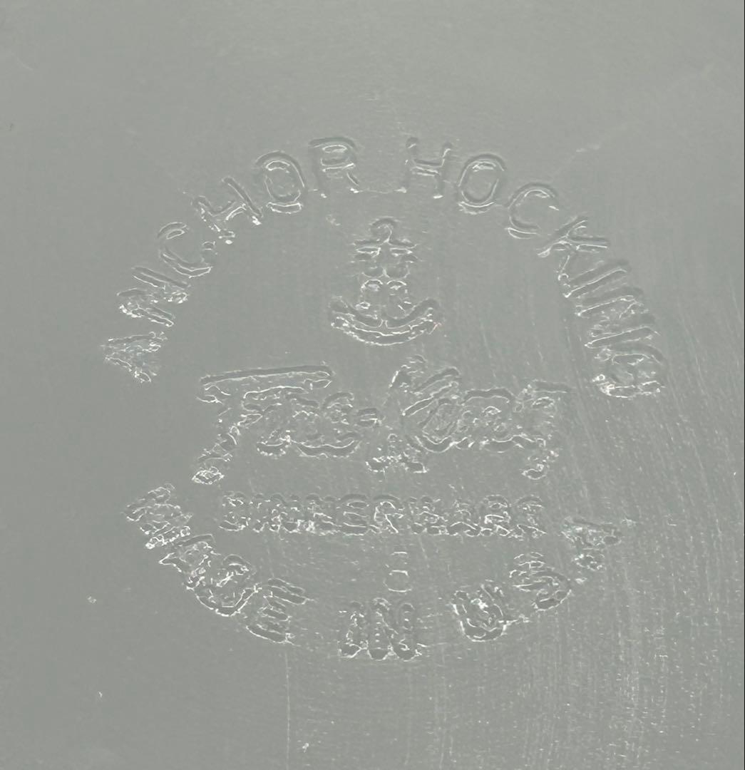 FireKing アンカーホッキング社　シェルゴールドリム　プレート　5枚　美品