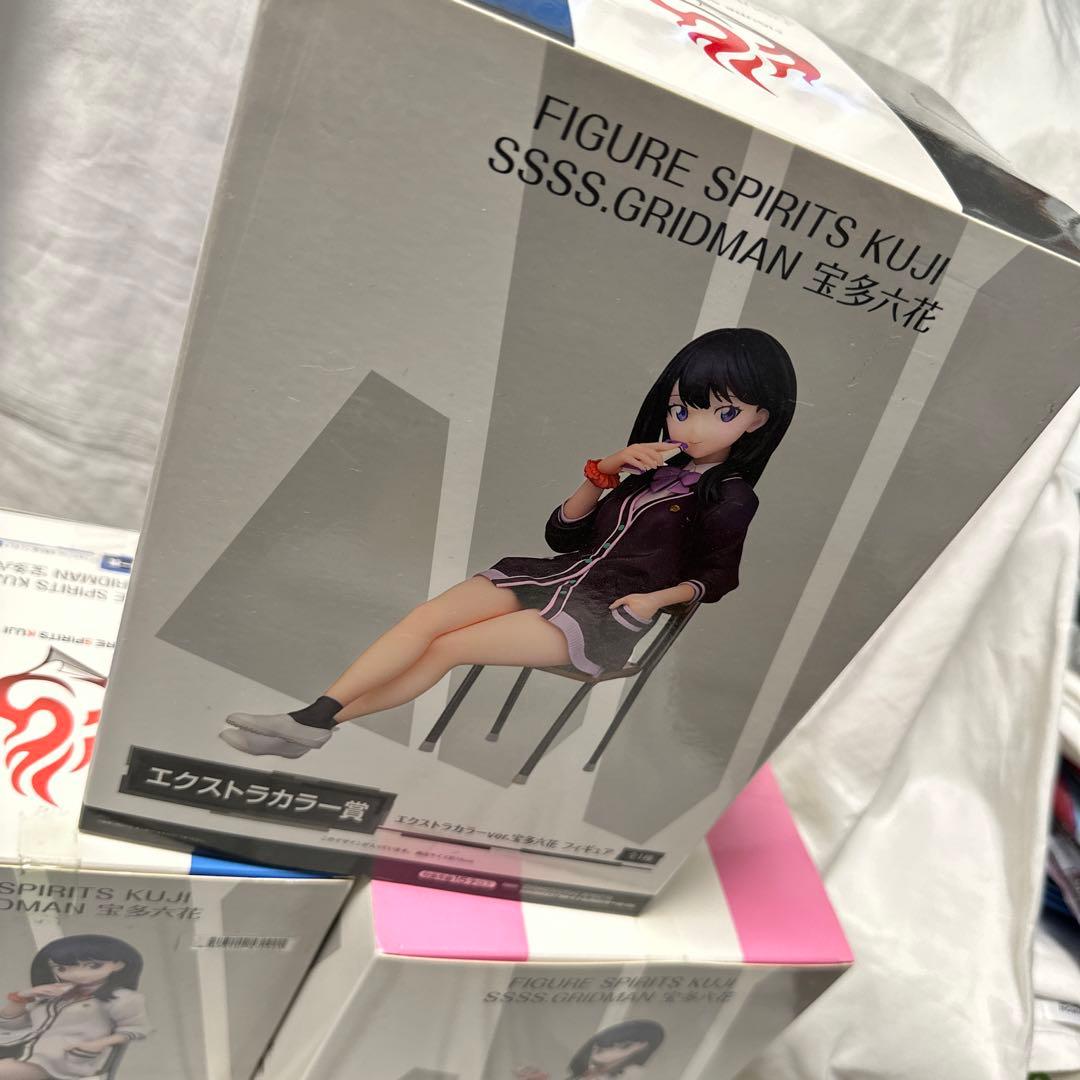 廃盤FIGURE SPIRITS KUJI GRIDMAN 宝多六花　3種コンプ