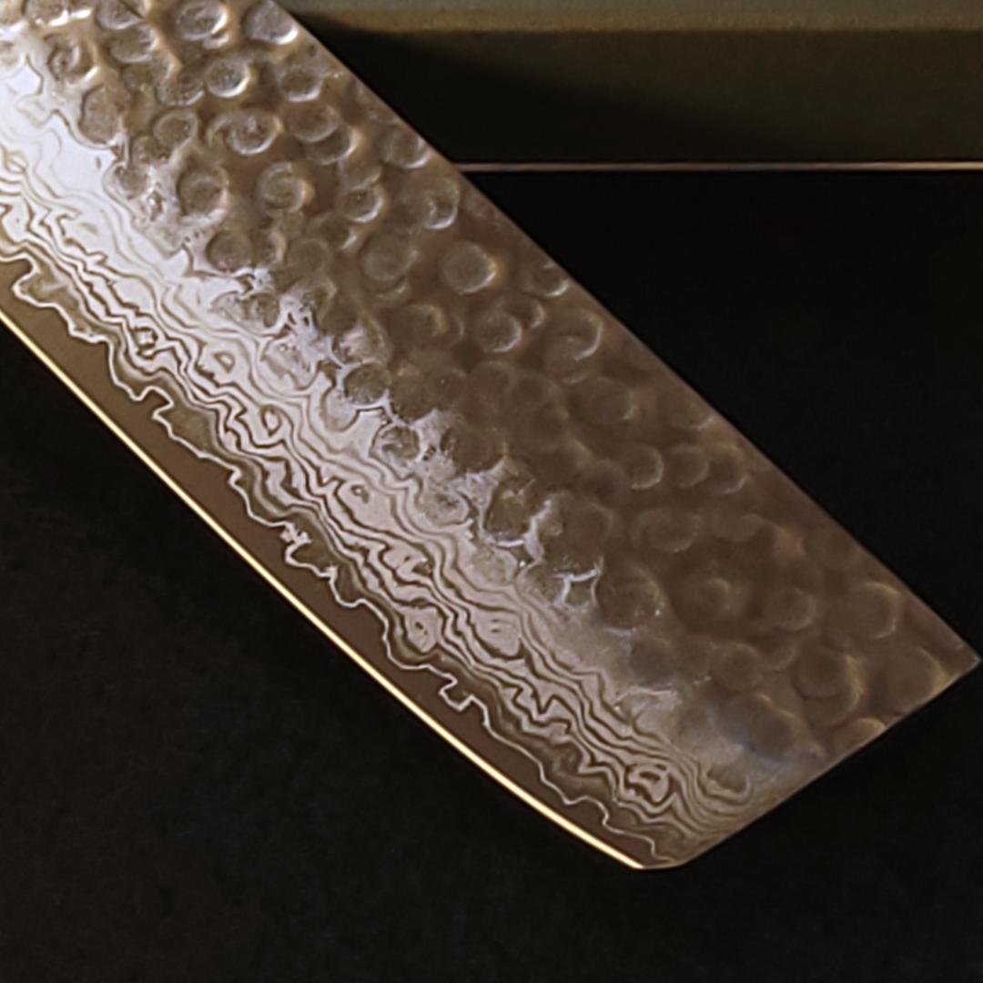 J*C様 VG10 ダマスカス 菜切（万能）包丁165mm G1707E 月光作