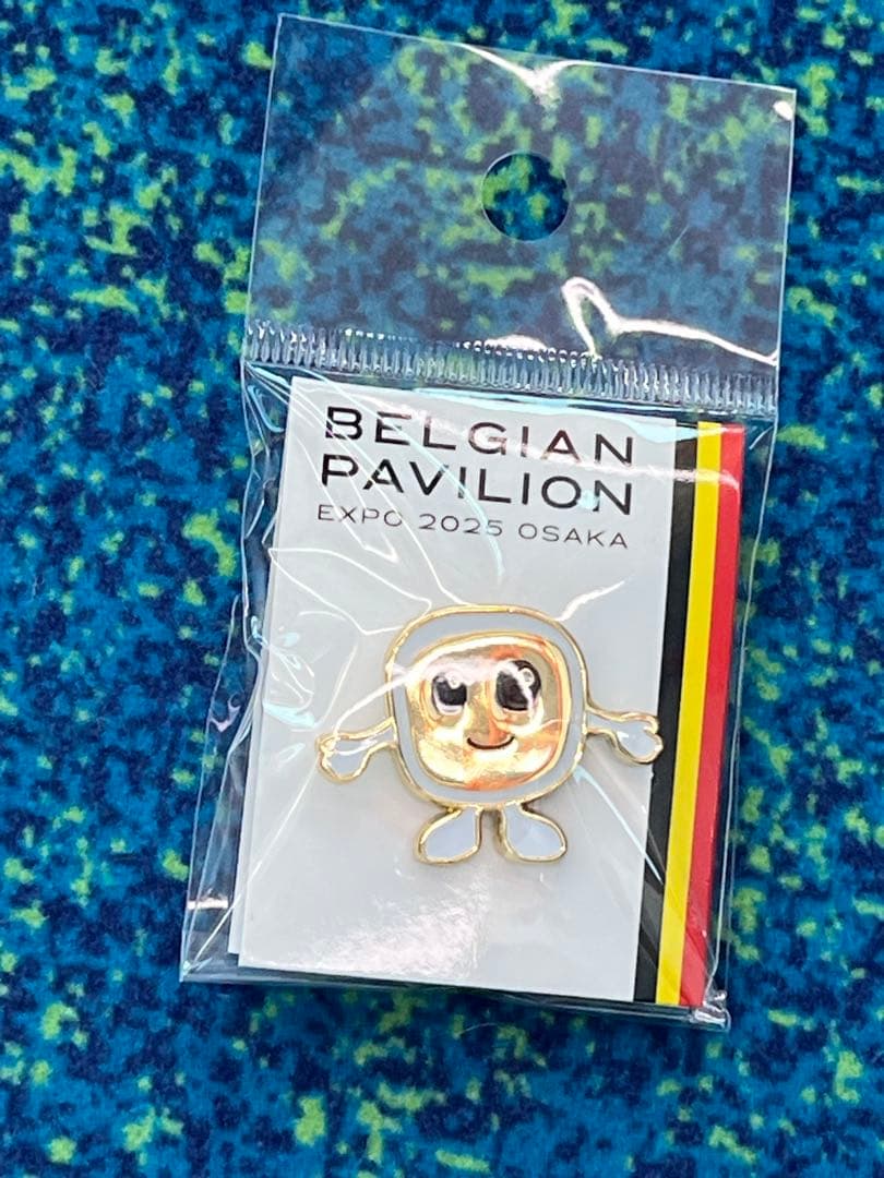 大阪万博限定 ベルギー館 ピンバッジ ベルベル - メルカリ
