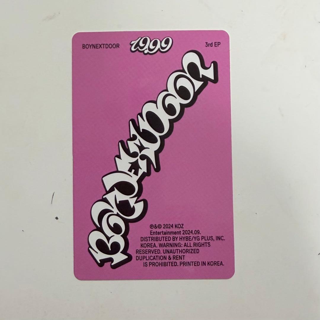 トレカ テサン 19.99 ボイネク ボネクド BOYNEXTDOOR - メルカリ