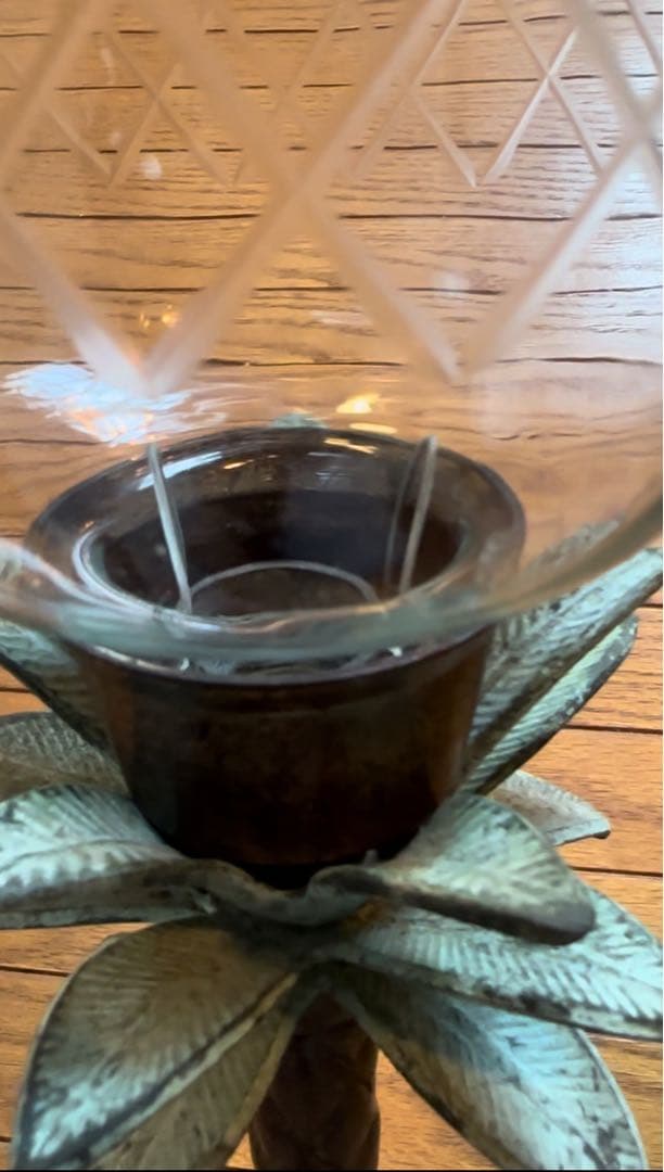 【希少】ハワイ パイン型キャンドルホルダー