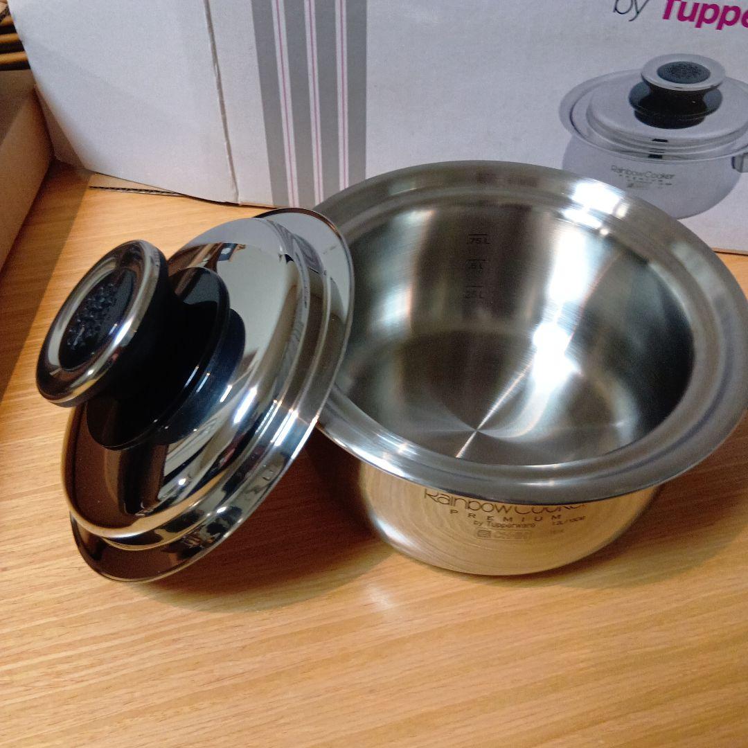 ☆新品未使用☆タッパーウェア レインボークッカー プレミアム 13cm