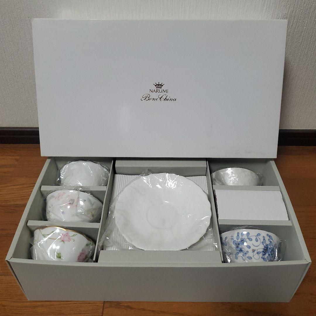 ナルミ アソート碗皿5客セット ボーンチャイナ - メルカリ