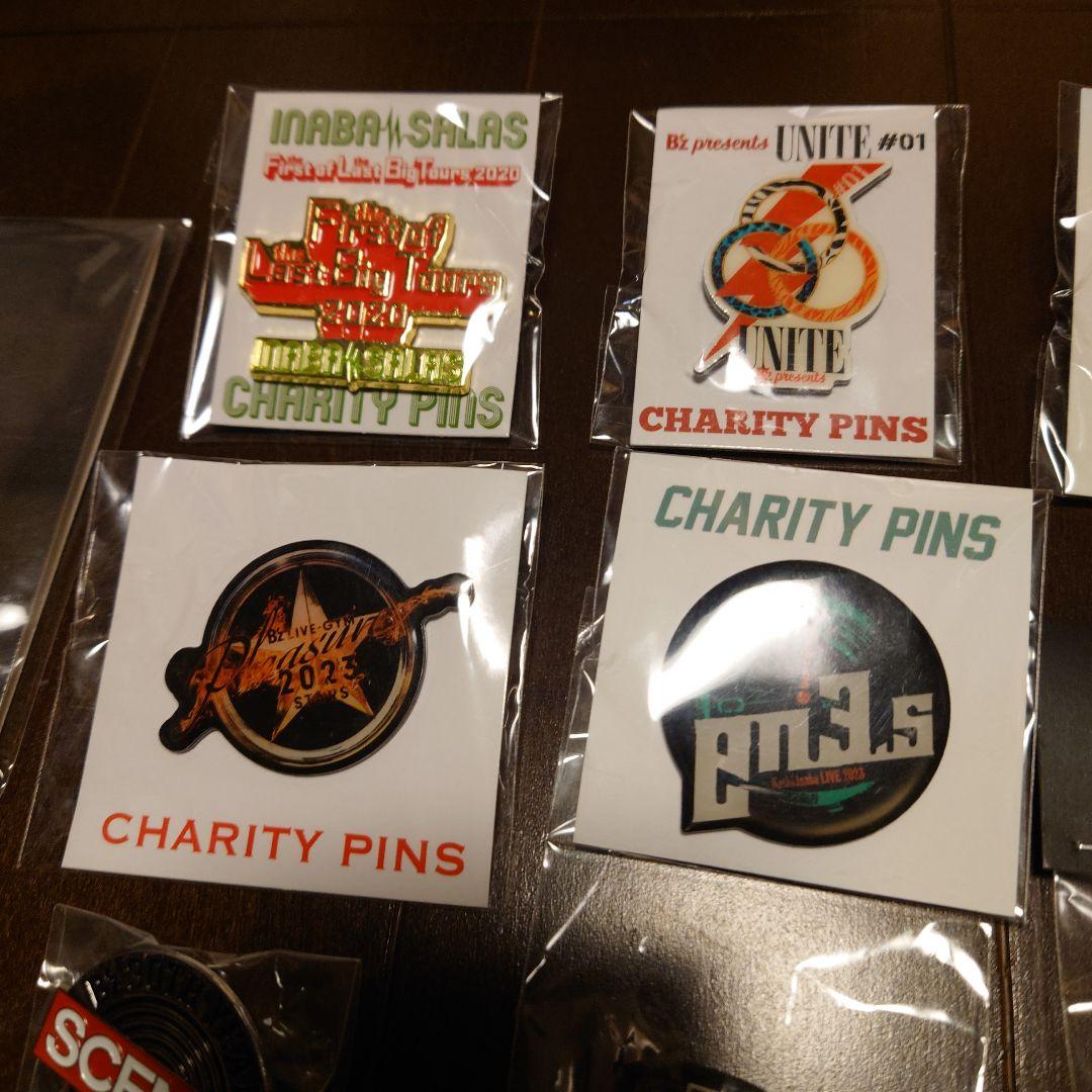 B'z チャリティーピンバッジ 他グッズセット - メルカリ