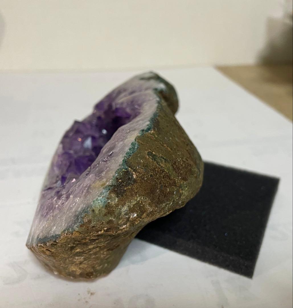 アメジストドーム 紫水晶 マネーボックス 浄化 パワーストーン 約1.1キロ