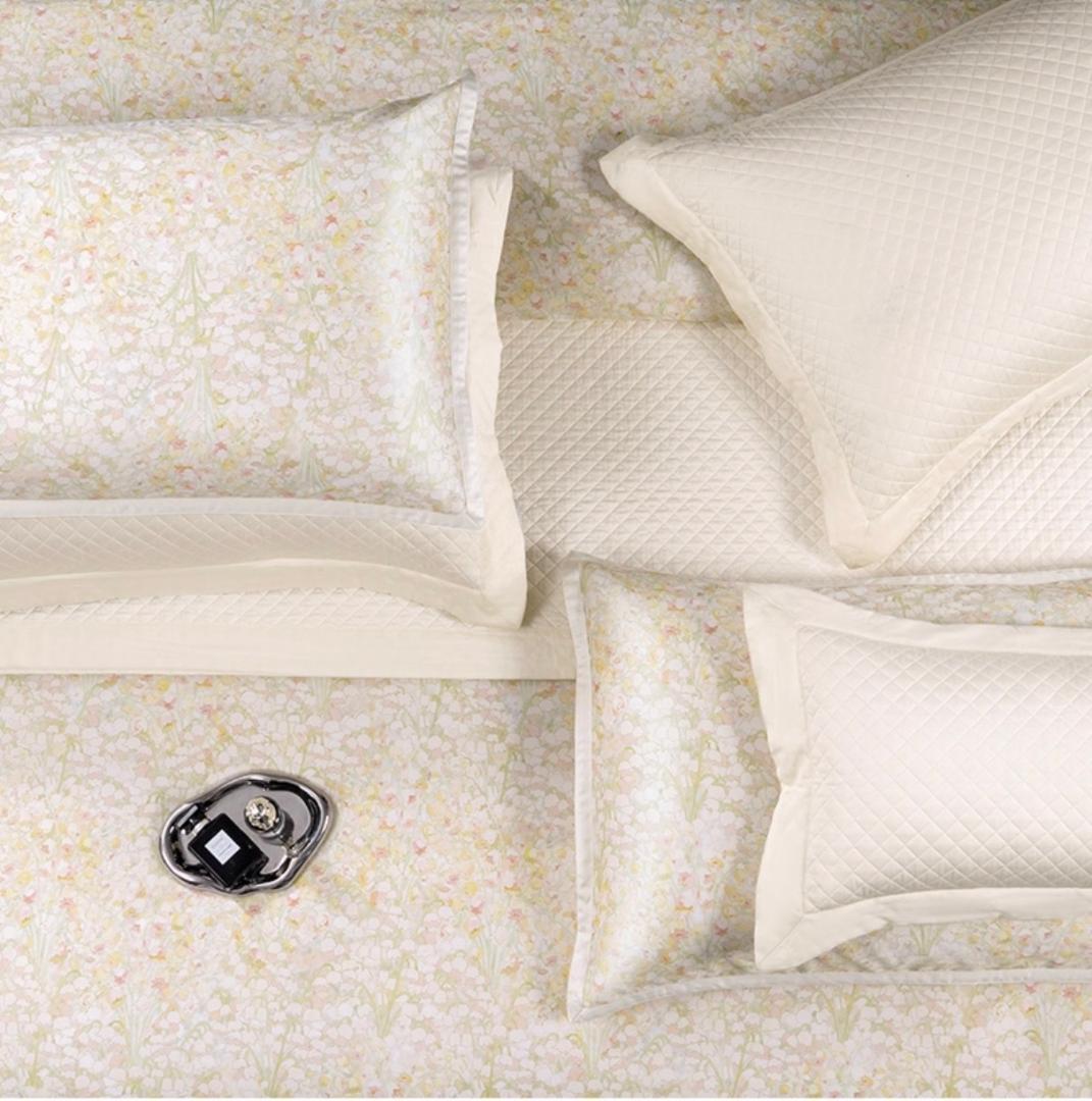 サイズオーダー可 すずらん エジプト超長綿 600TC ベッドシーツ ４点セット