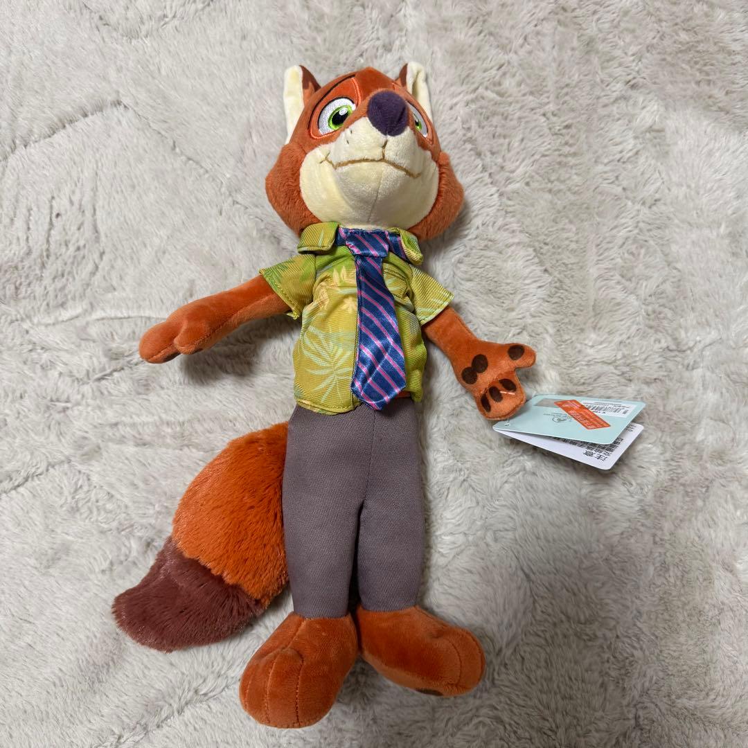 上海ディズニー限定 ニック ぬいぐるみ ズートピア - メルカリ