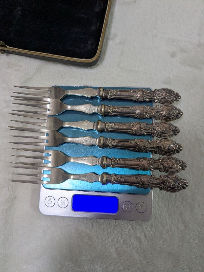 銀食器　フォークセット6本