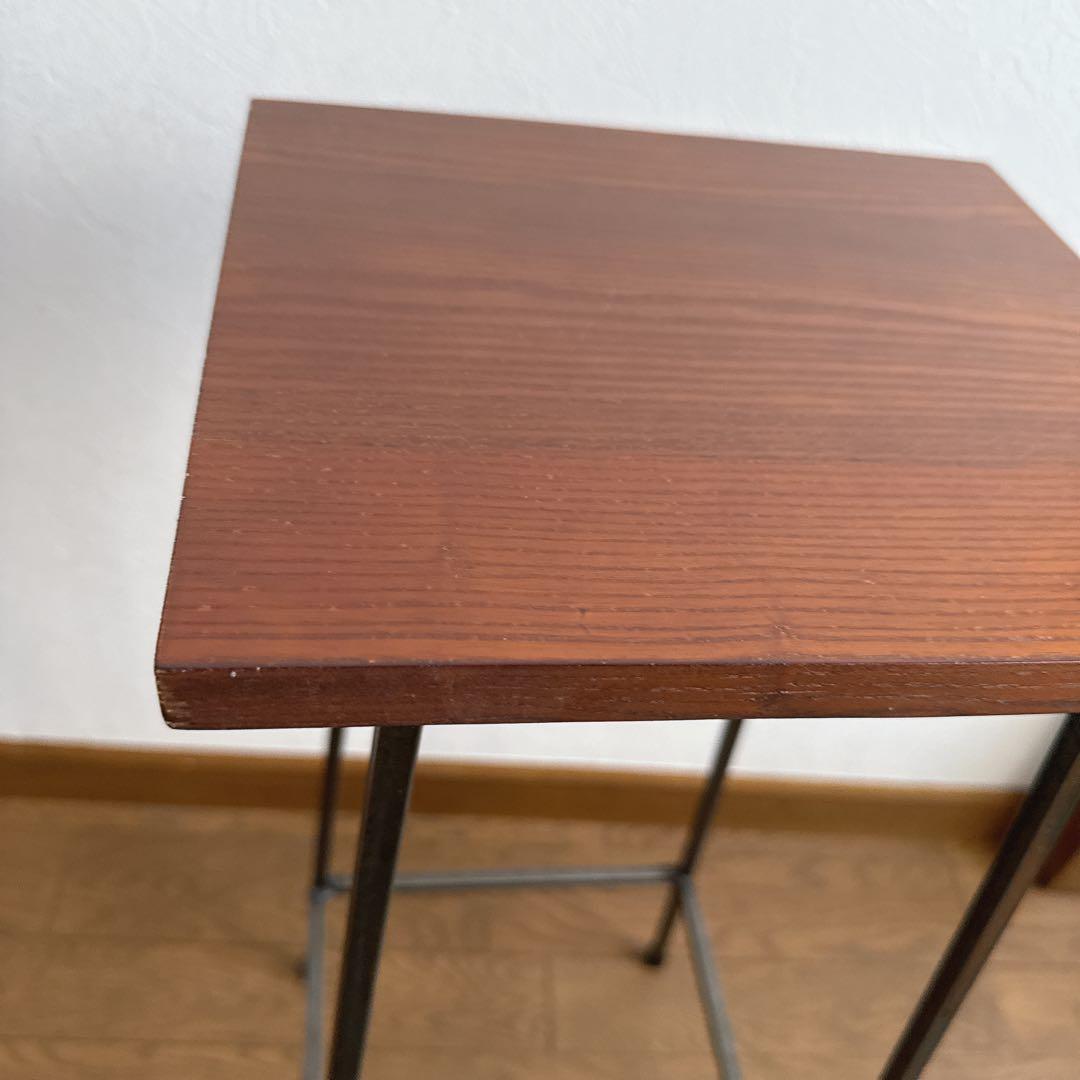 ① アデペシュ a.depeche アイアンハイスツール