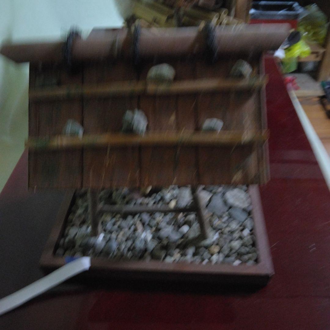 伝統的日本のミニチュア建物セット はさば　井戸