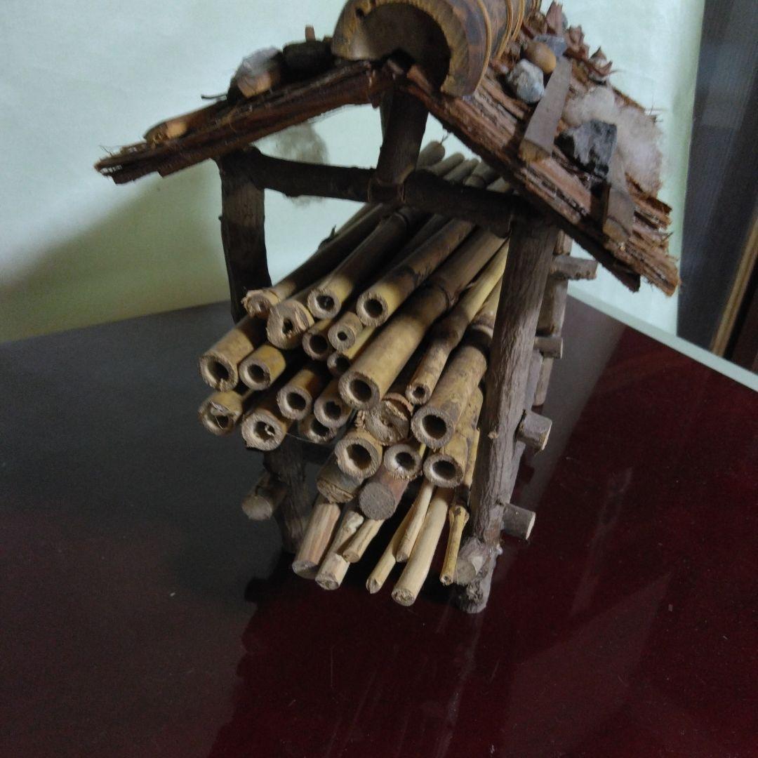 伝統的日本のミニチュア建物セット はさば　井戸