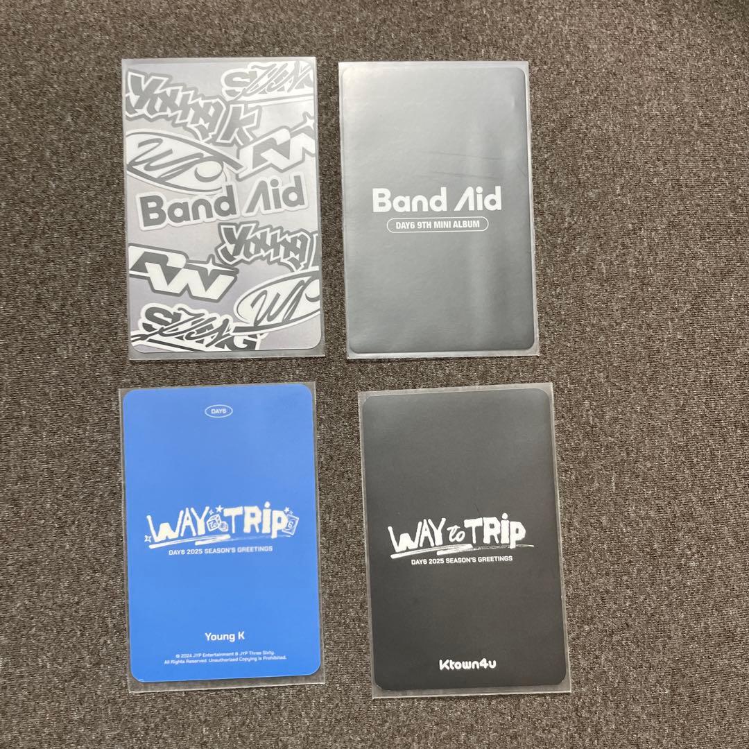 DAY6 ヨンケイ BandAid トレカ シーグリ Ktown4u - メルカリ