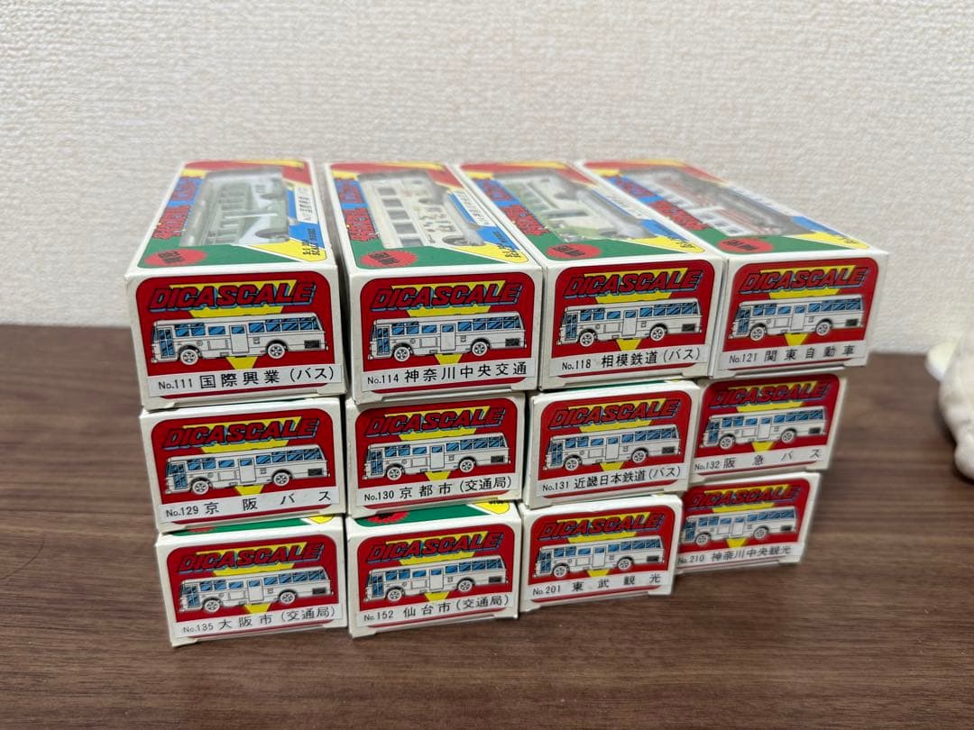 ニシキ ダイカスケール バスシリーズ 12台セット - メルカリ